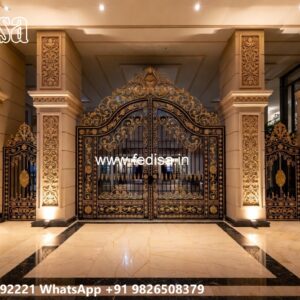 New Gate Design 2109, Modern Gate Post Design 738 Gate Ideas | Entrance Gates Design