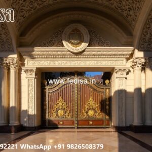 Main Gate Design 2026 Steel, 3 Door Gate Design 787 Gate Ideas | Entrance Gates Design
