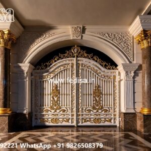 Main Gate Design 2026 Steel, Collapsible Gate Colour 797 Gate Ideas | Entrance Gates Design