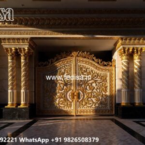 Simple Wooden Gate Designs, Main Gate With Small Gate 802 Gate Ideas | Entrance Gates Design