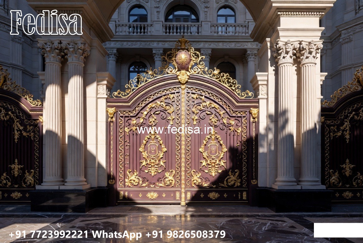 Compound Wall Gate Design, Gate Construction Design 810 Gate Ideas | Entrance Gates Design