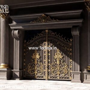 Main Gate Design 2026 Steel, Two Gate Design 937 Gate Ideas | Entrance Gates Design