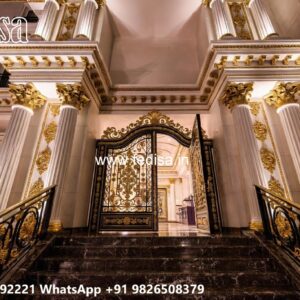 Latest Main Sliding Gate Designs For House, Gate With Wall Design 941 Gate Ideas | Entrance Gates Design