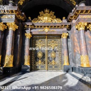 Compound Wall Gate Design, Front Gate Sliding Design 1020 Gate Ideas | Entrance Gates Design