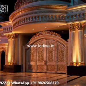 Simple Iron Gate Designs, Compound Wall With Grill Design 1069 Gate Ideas | Entrance Gates Design