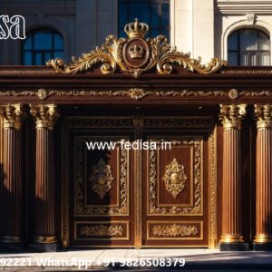 Main Gate Design 2026 Steel, Stainless Steel Door Gate Design 1237 Gate Ideas | Entrance Gates Design