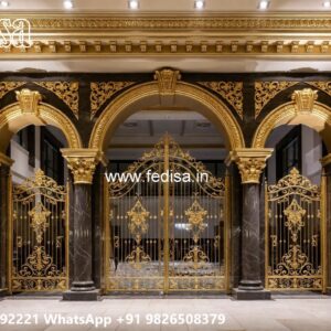 Modern Main Gate Design, Boundary Wall Grill Design 1353 Gate Ideas | Entrance Gates Design