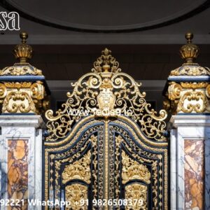 Modern Main Gate Design, Front Gate Design Steel 1443 Gate Ideas | Entrance Gates Design