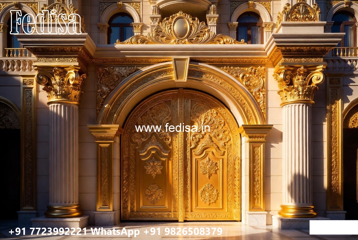 Boundary Wall Gate, Plain Sheet Gate Design 1445 Gate Ideas | Entrance Gates Design