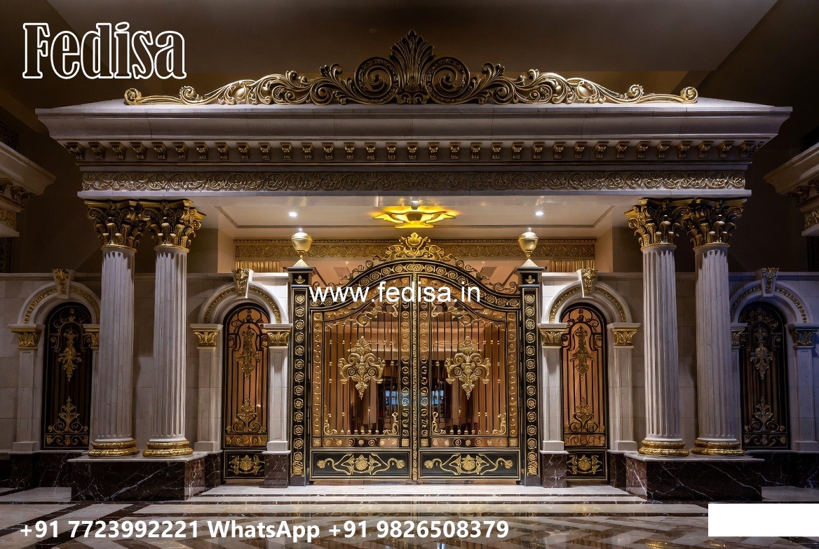 Auto Gate Design, Compound Wall Gate Price 1470 Gate Ideas | Entrance Gates Design