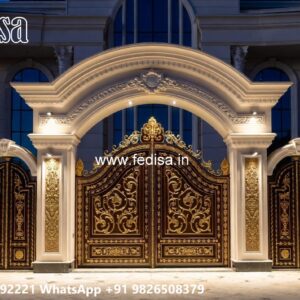 Lohe Ke Darwaje Ki Design, Sliding Gate Design For Small House 1579 Gate Ideas | Entrance Gates Design