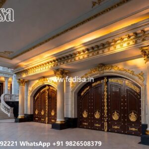 Wrought Iron Gate Designs, Latest Steel Gate Design 2026 1641 Gate Ideas | Entrance Gates Design