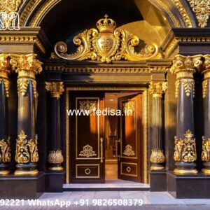 Lohe Ke Darwaje Ki Design, Curved Gate Design 1659 Gate Ideas | Entrance Gates Design