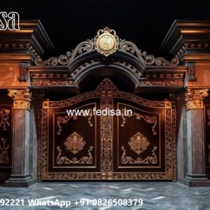 Boundary Wall Gate, Iron Channel Gate Design 1705 Gate Ideas | Entrance Gates Design