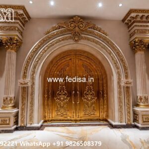 Lohe Ke Pipe Ke Gate, Temple Steel Gate Design 1812 Gate Ideas | Entrance Gates Design