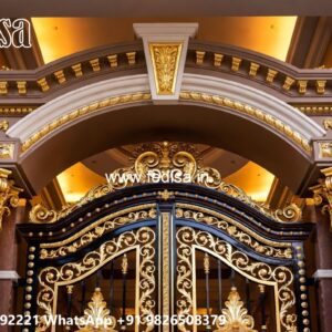 Ss Main Gate Design, Steel And Iron Mix Gate Design 1828 Gate Ideas | Entrance Gates Design