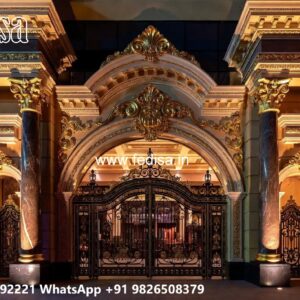 Lohe Ke Pipe Ke Gate, Main Gate Laser Cutting Design 1872 Gate Ideas | Entrance Gates Design