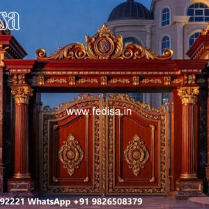 Auto Gate Design, Simple Bamboo Gate Design 1970 Gate Ideas | Entrance Gates Design