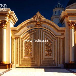 Lohe Ke Darwaje Ki Design, Sliding Gate Roller Design 2049 Gate Ideas | Entrance Gates Design