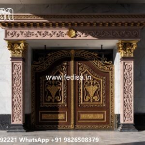 Modern Main Gate Design, Folding Steel Gate Design 2053 Gate Ideas | Entrance Gates Design