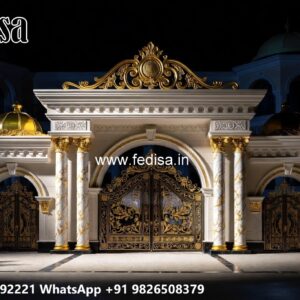 Lohe Ke Pipe Ke Gate, Modern Iron Gate Design For House 2112 Gate Ideas | Entrance Gates Design