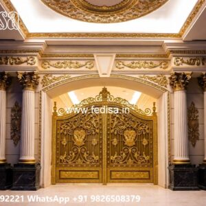 Lohe Ke Darwaje Ki Design, Iron Square Pipe Gate Design 2149 Gate Ideas | Entrance Gates Design