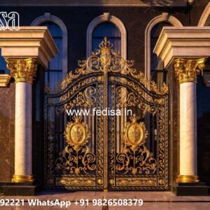 Auto Gate Design, Main Gate Steel Ka 2400 Gate Ideas | Entrance Gates Design
