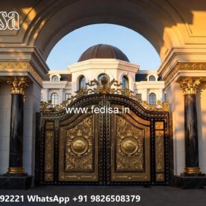 Lohe Ke Darwaje Ki Design, Front Boundary Gate Design 2489 Gate Ideas | Entrance Gates Design