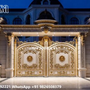 Lohe Ke Darwaje Ki Design, Grey Colour Gate Design 2609 Gate Ideas | Entrance Gates Design