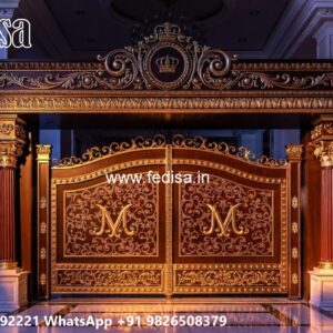 Double Gate Design, Contemporary Gate Design 2794 Gate Ideas | Entrance Gates Design