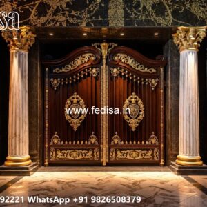 Double Gate Design, Black Gate Design 2824 Gate Ideas | Entrance Gates Design