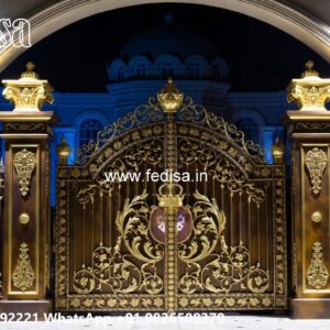 Gate And Fence Design, Iron Sheet Gate Design 2860 Gate Ideas | Entrance Gates Design