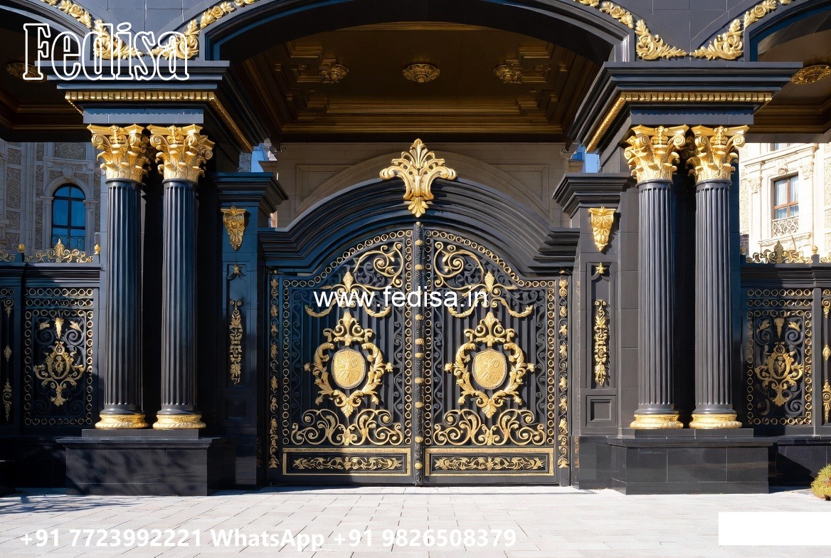 Boundary Wall Grill Design, Bungalow Main Gate Design 2939 Gate Ideas | Entrance Gates Design