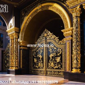 Lohe Ka Gate Grill, Compound Wall Grill 2961 Gate Ideas | Entrance Gates Design