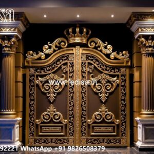 Gate Handle Design, Channel Gate Colour 3058 Gate Ideas | Entrance Gates Design