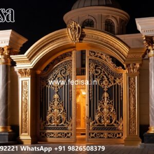 Main Gate Design 2026 Iron, Flat Bar Gate Design 3126 Gate Ideas | Entrance Gates Design