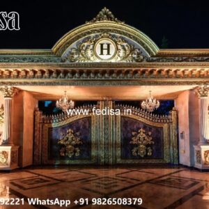 Lohe Ka Gate Grill, Steel Sheet Gate Design 3211 Gate Ideas | Entrance Gates Design