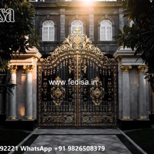 Gate Handle Design, Sliding Gate With Small Gate 3248 Gate Ideas | Entrance Gates Design