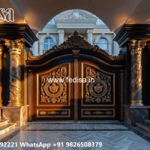 Main Gate Design 2026 Iron, Iron Gate Flower Design 3256 Gate Ideas | Entrance Gates Design