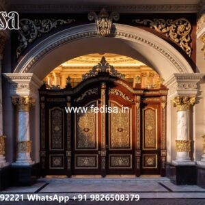 Double Gate Design, Main Gate Sliding Door Front Gate Designs For Houses | Entrance Gates Design