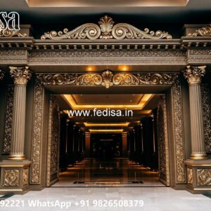 Boundary Wall Grill Design, Laser Cutting Iron Gate Front Gate Designs For Houses | Entrance Gates Design