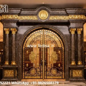 Lohe Ke Darwaje Ka Design, Grill For Compound Wall Front Gate Designs For Houses | Entrance Gates Design