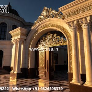 Lohe Ka Gate Grill, Louver Gate Design Front Gate Designs For Houses | Entrance Gates Design