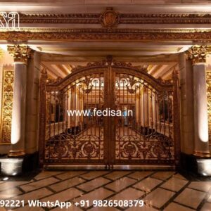 Lohe Ke Darwaje Ka Design, Main Gate Iron Door Design Front Gate Designs For Houses | Entrance Gates Design