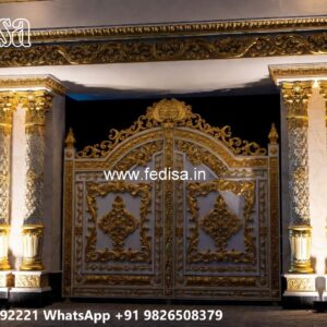 Gate Handle Design, Hollow Pipe Gate Design Front Gate Designs For Houses | Entrance Gates Design