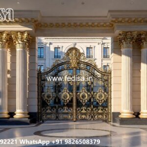 Bungalow Gate Design, Rajwadi Main Gate Design Front Gate Designs For Houses | Entrance Gates Design