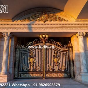 Gate And Fence Design, Modern Gate Post Design Front Gate Designs For Houses | Entrance Gates Design
