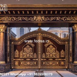 Main Gate Design 2026 Iron, Steel Gate Sheet Design Front Gate Designs For Houses | Entrance Gates Design