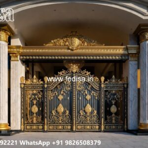 Bungalow Gate Design, Front Gate Wooden Design Front Gate Designs For Houses | Entrance Gates Design