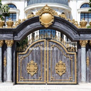 Lohe Ke Darwaje Ka Design, 4 By 6 Gate Design Front Gate Designs For Houses | Entrance Gates Design